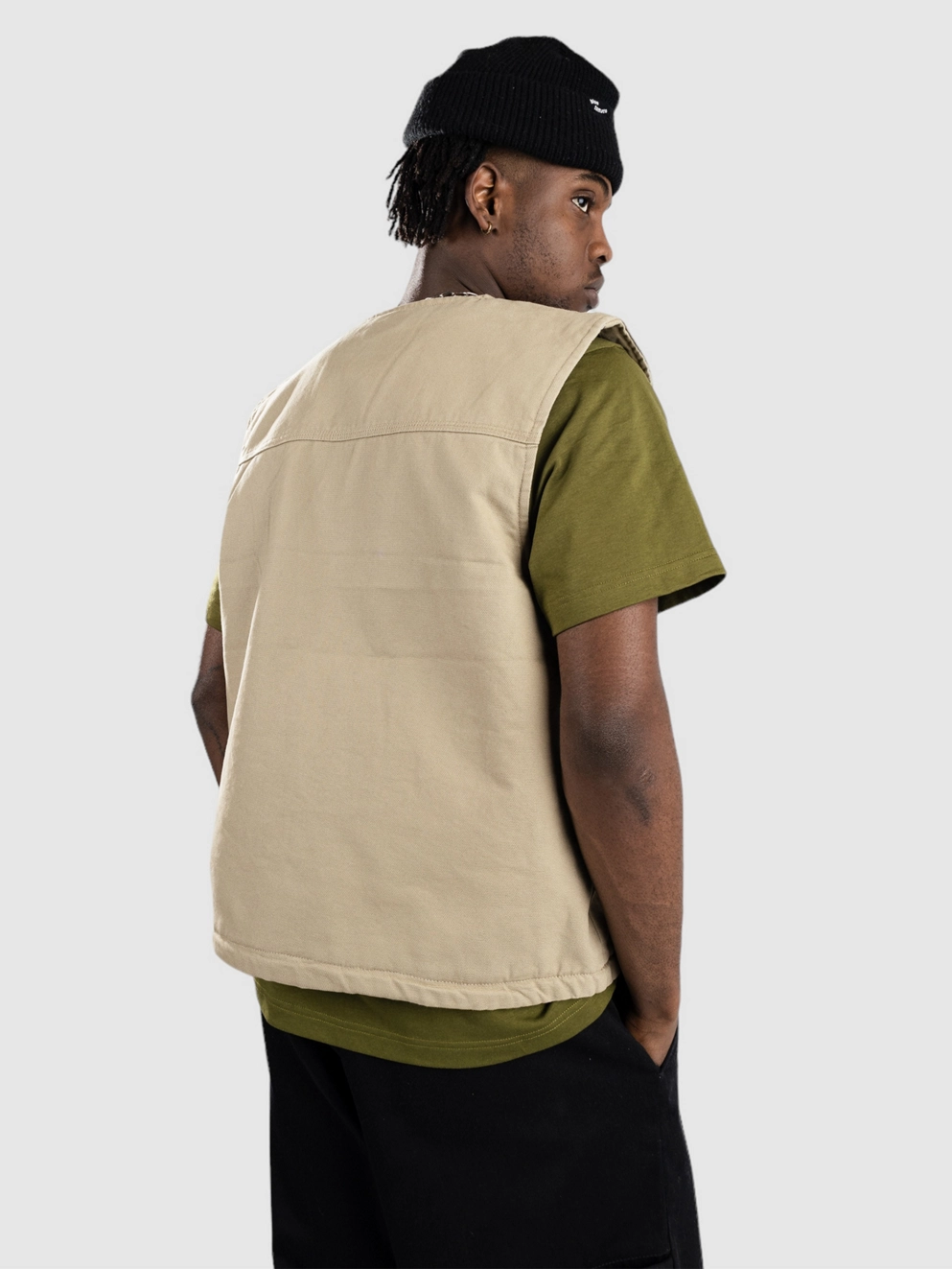 Dickies Duck Canvas Summer Vest sw desert sand