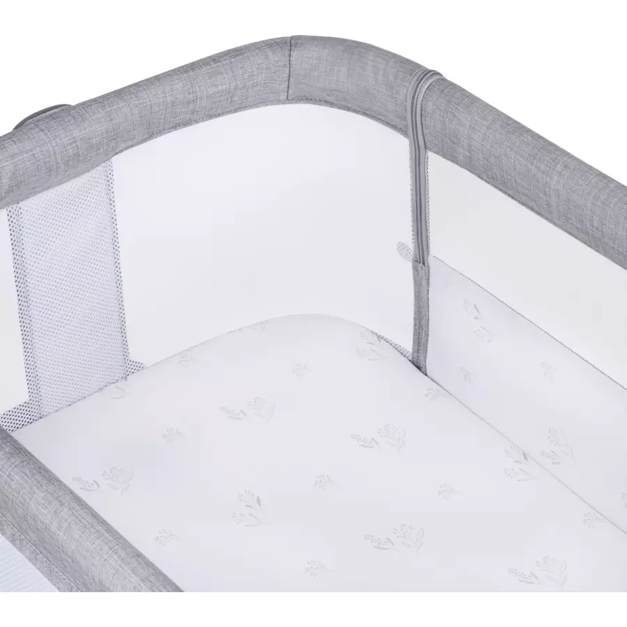lionelo Beistellbett Luna Grey Concrete