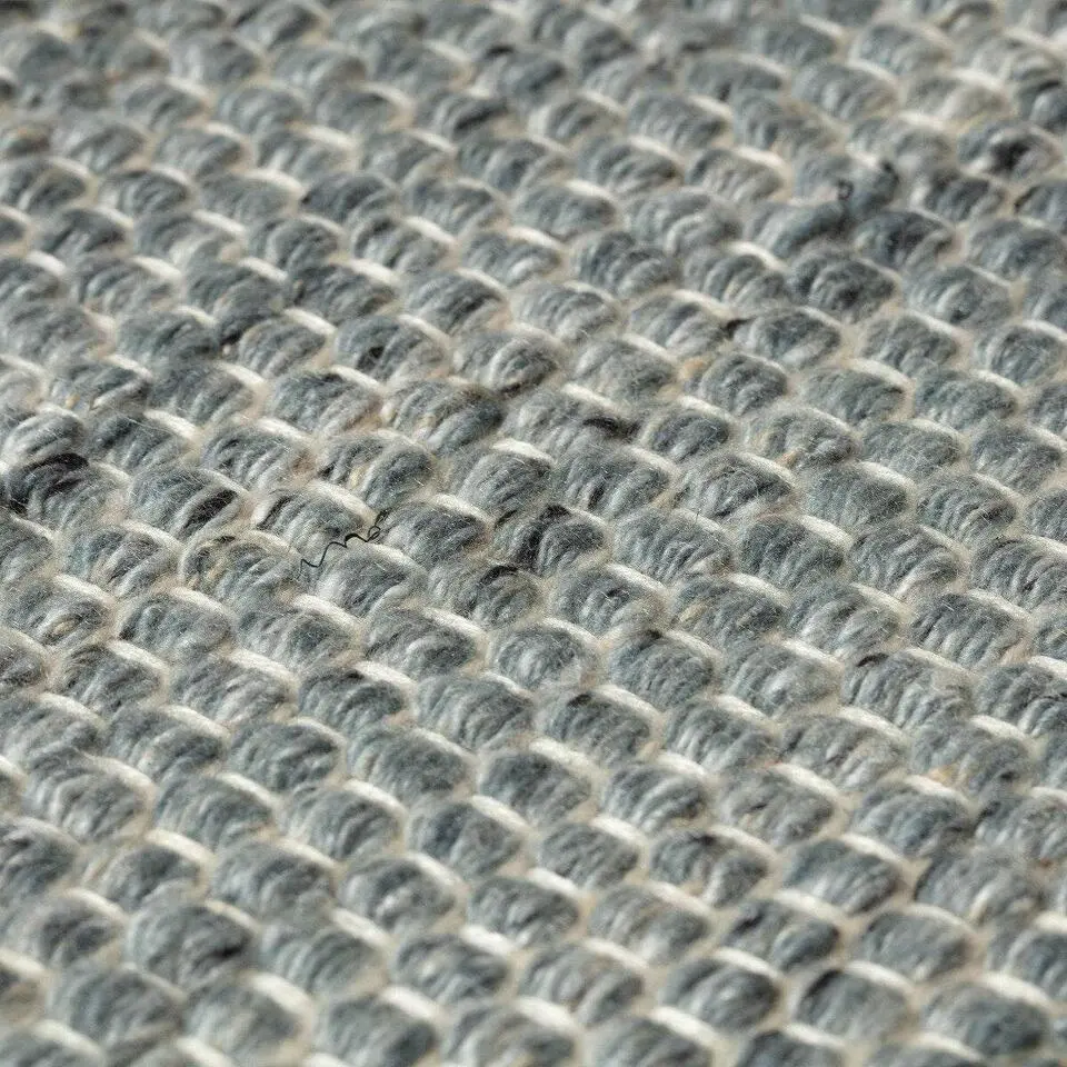Interieur05 rond gerecycled Vloerkleed Ciro grijs - 220 x 220 cm