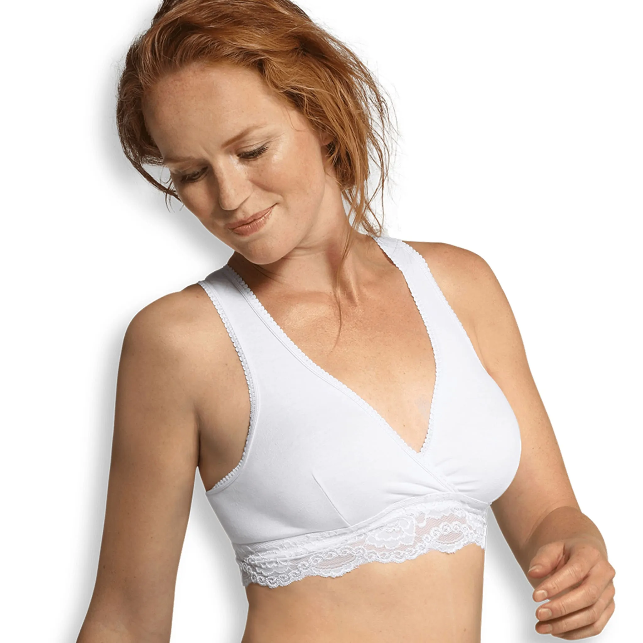 Carriwell Soutien-Gorge d'Allaitement Cache-Coeur