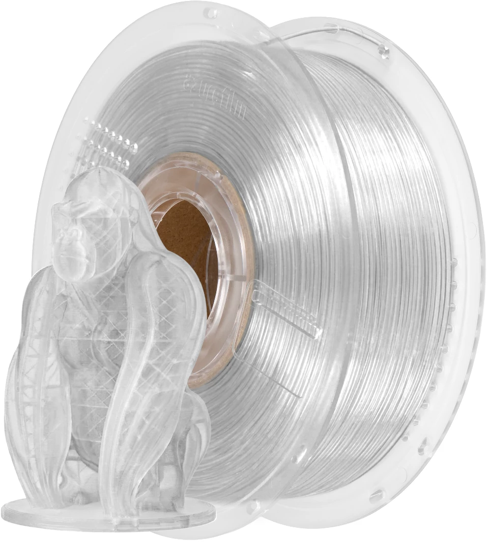 AzureFilm  PETG Transparent, 1,75 mm / 1000 g    Hochwertiges Universal-Filament