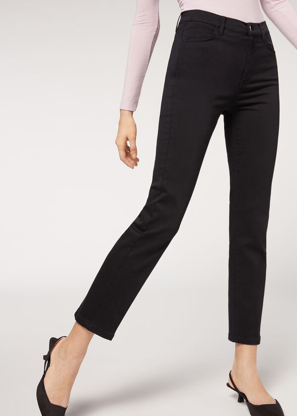 Calça jeans ecológica confortável