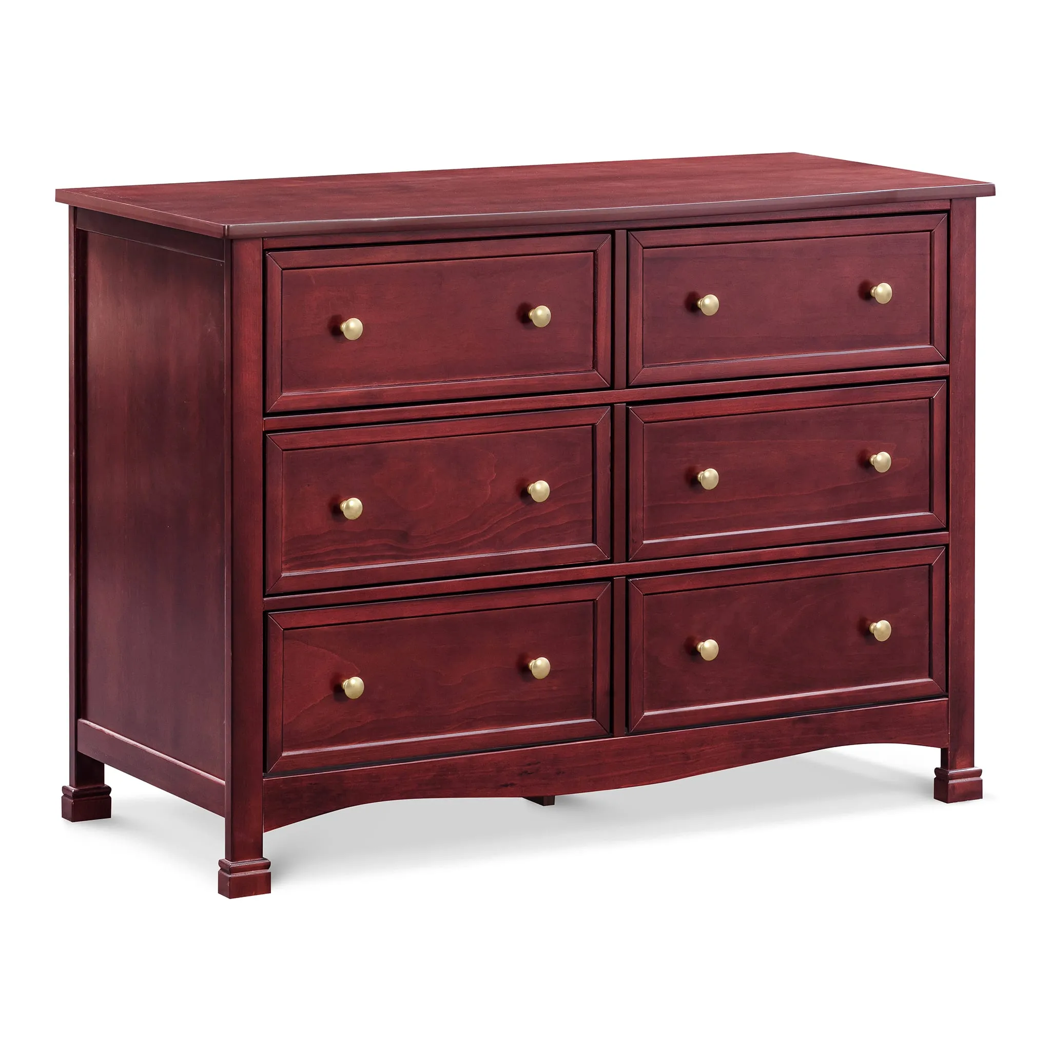 DaVinci Bureau 6 Tiroirs Kalani - Cerise