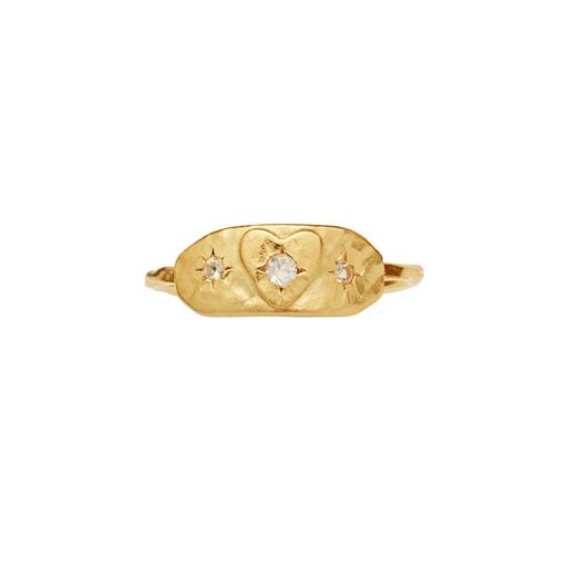 Maanesten Amarit Ring, Gold Plated, 55