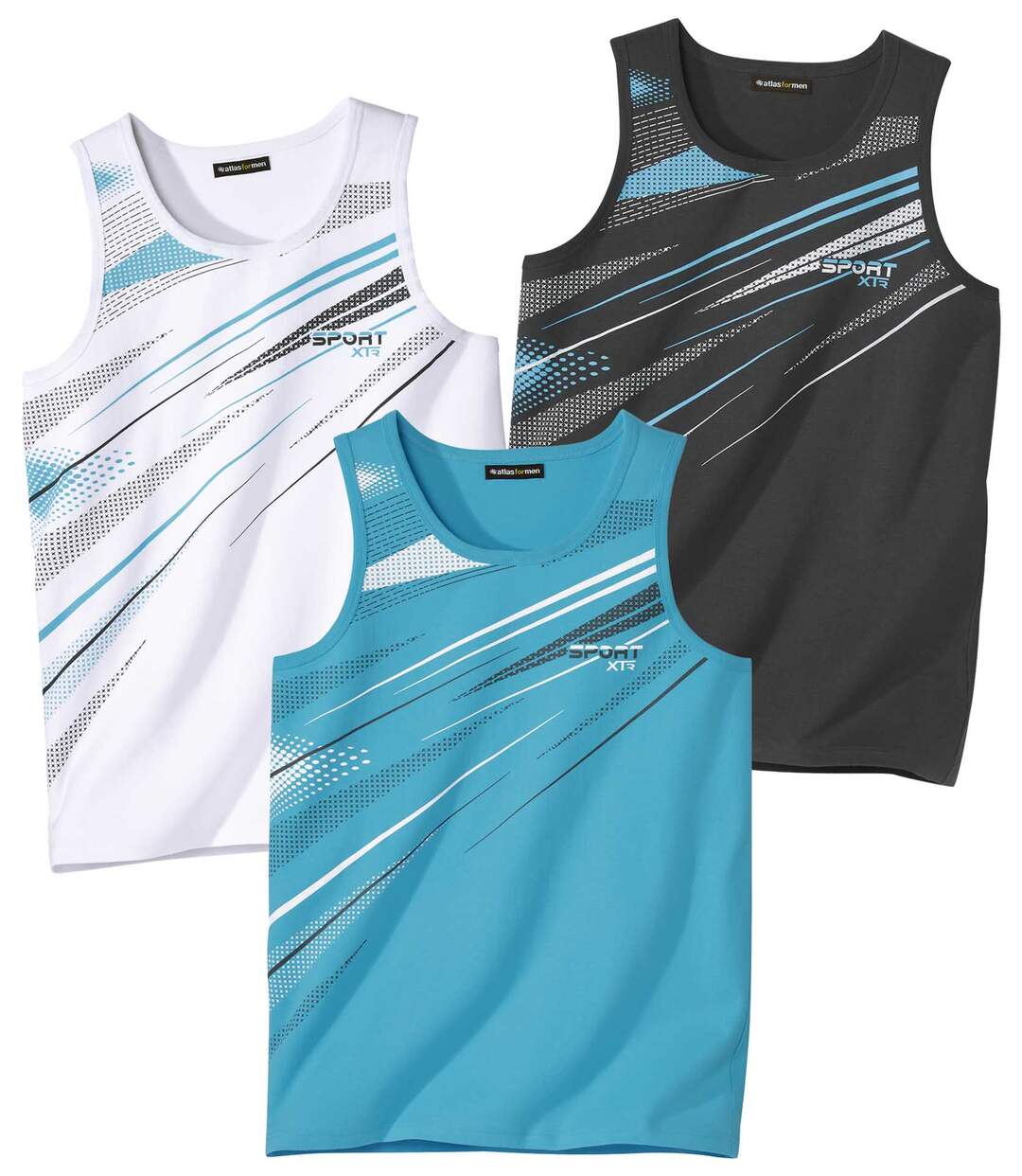 Lot de 3 Débardeurs Sport