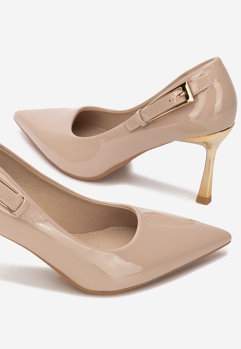 Chaussures stiletto kaki Rosalee V3