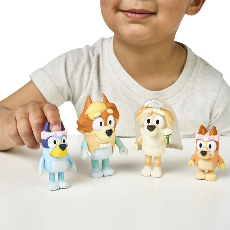 Bluey BLUEY Figure 4pk Special