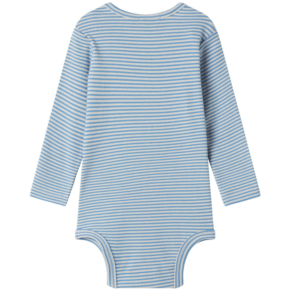 Køb MarMar Modal Fine Rib Blue Stripe Ben Body