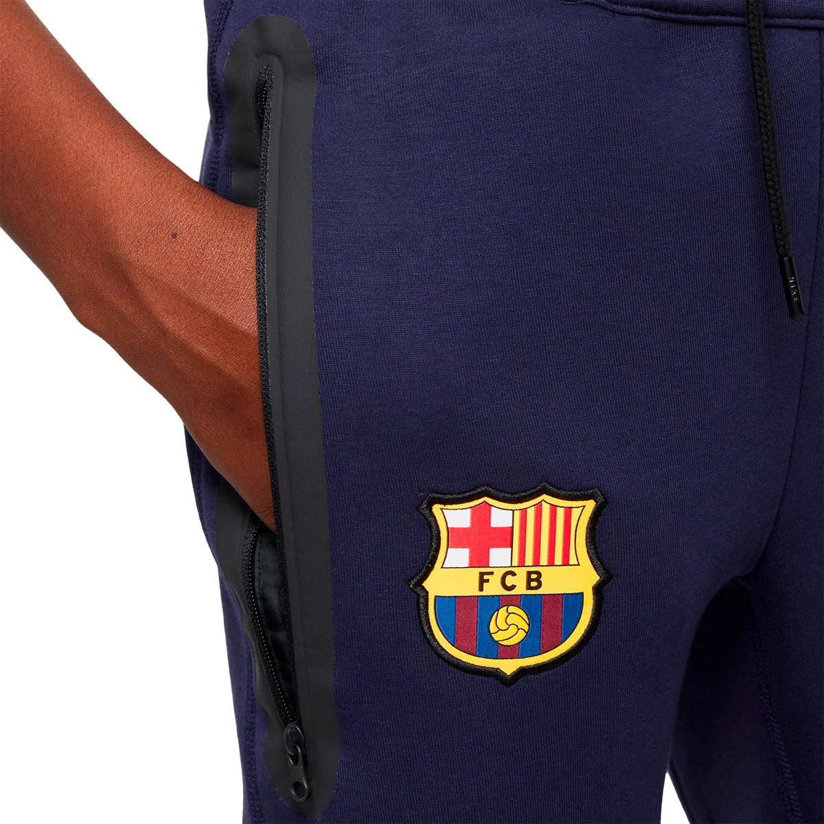 Calças Nike FC Barcelona Fanswear 2025-2026 Criança