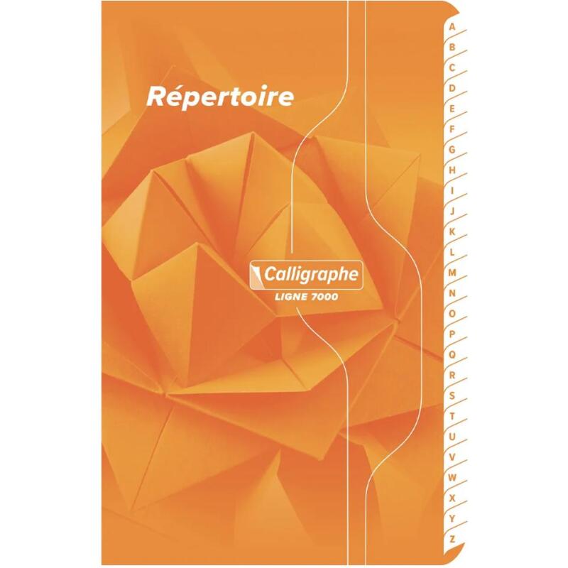Répertoire piqué 7000 11x17 cm 96 pages petits carreaux 70 g - Assortis