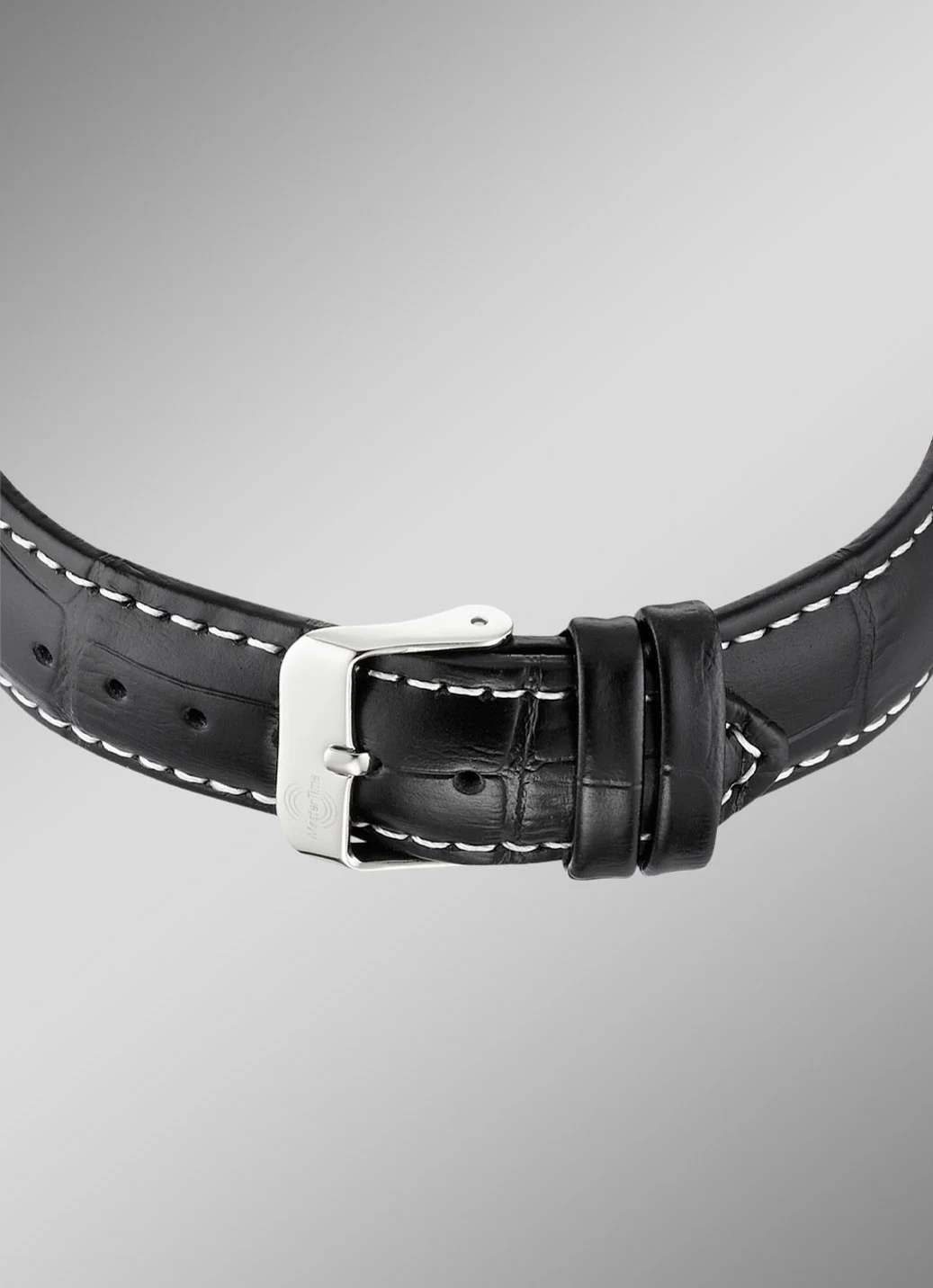 Master Time Funk-Herrenuhr mit Lederband