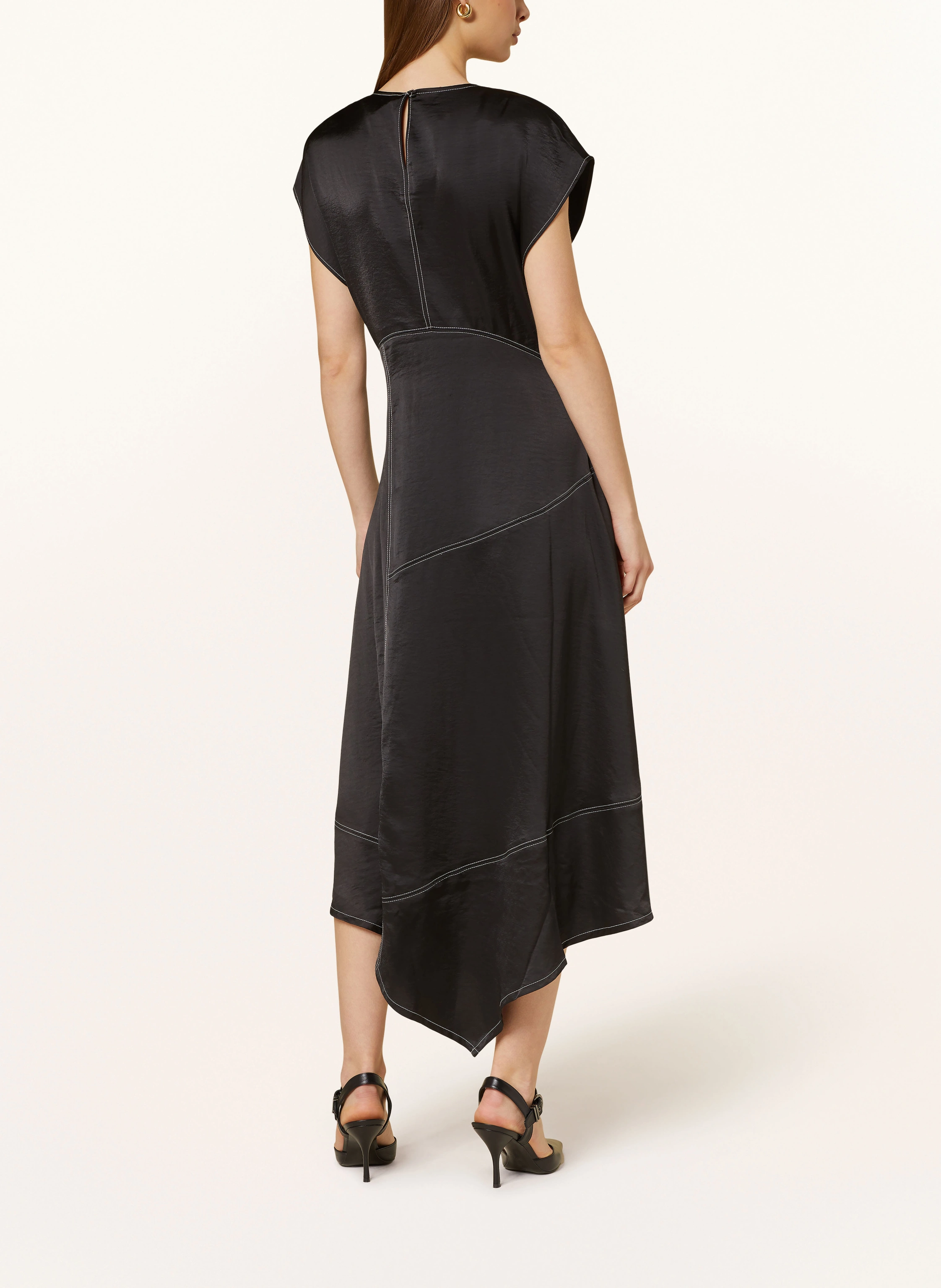 ALLSAINTS Satinkleid AGNES