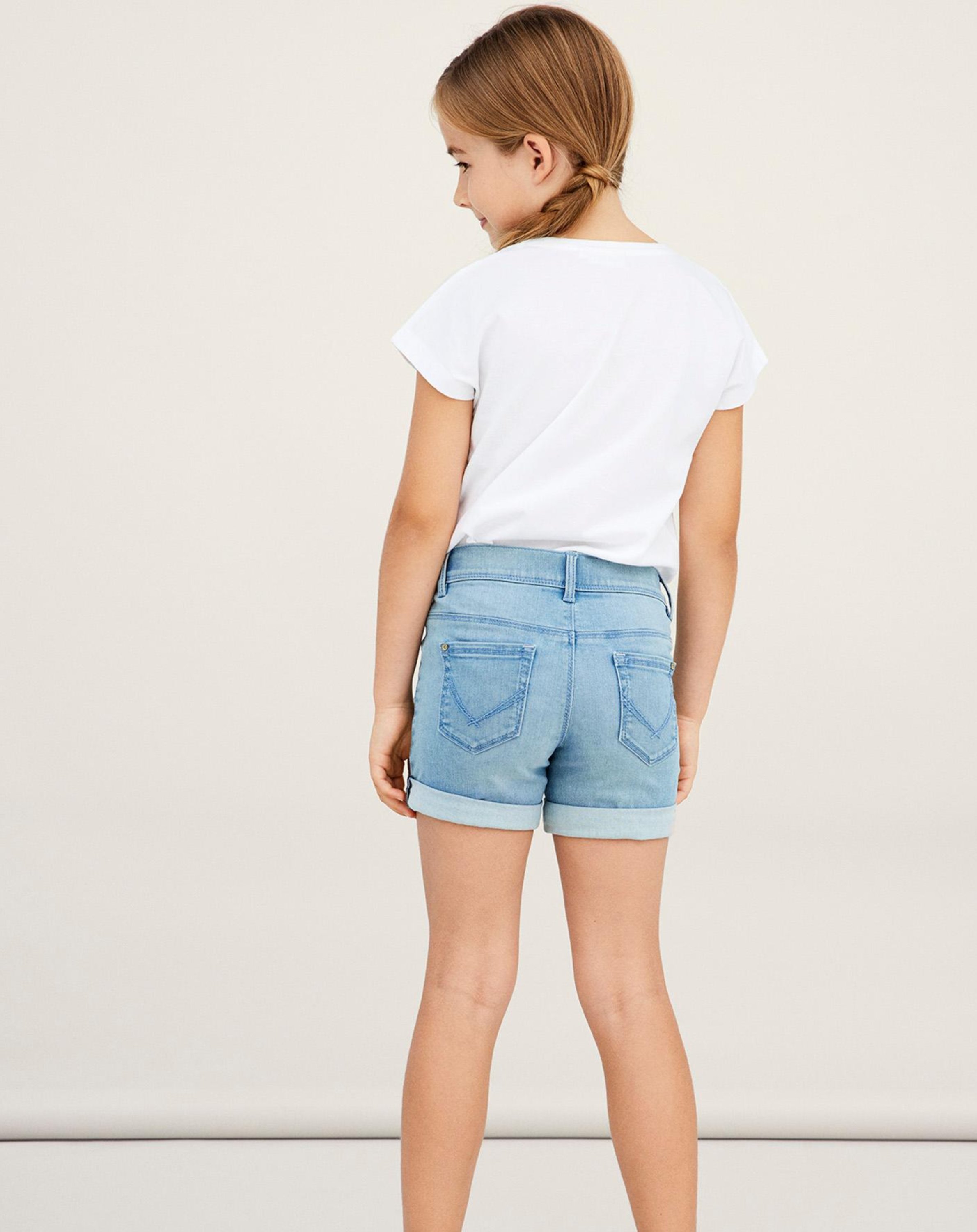 Jeans-Shorts NKFSALLI DNMTASI in light blue denim