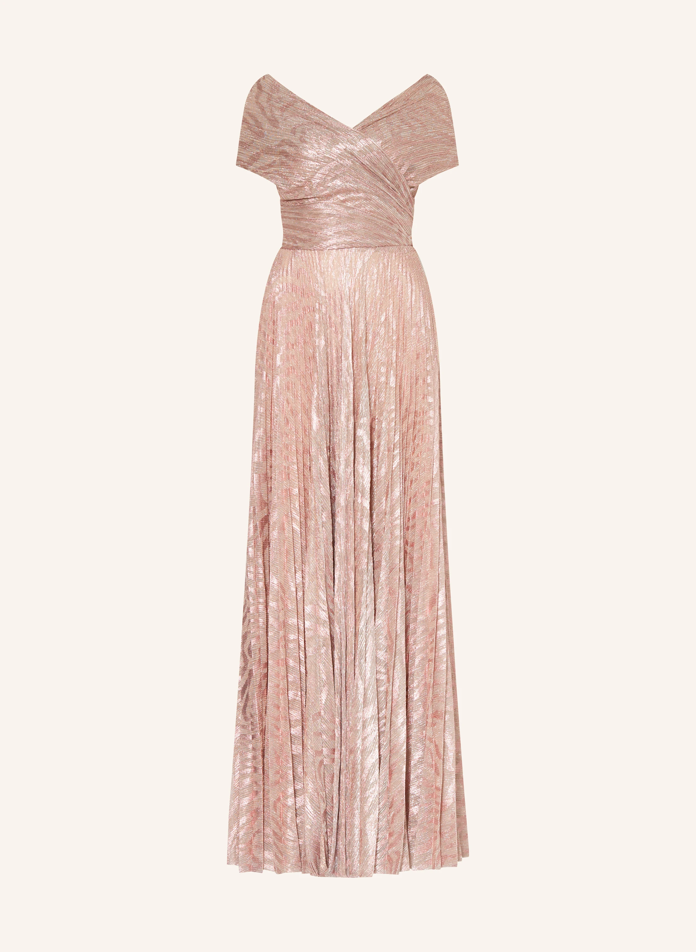 TALBOT RUNHOF Abendkleid mit Plissees