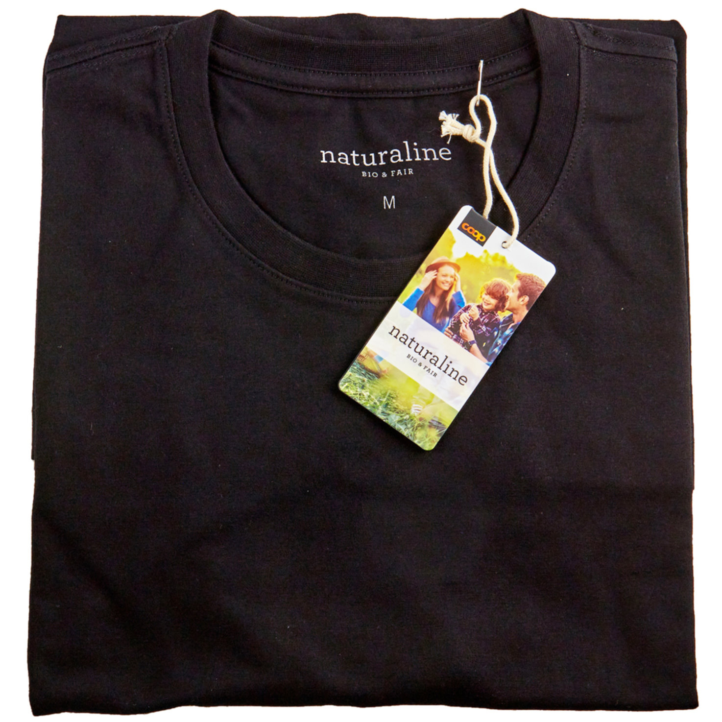 Naturaline Herren T-Shirt Kurzarm schwarz M