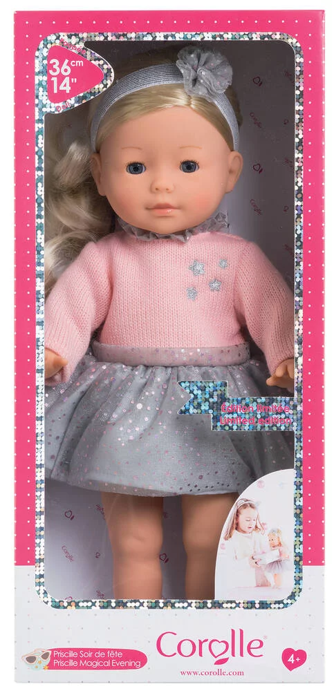 POUPEE - PRISCILLE SOIR DE FETE - 36CM - MA COROLLE