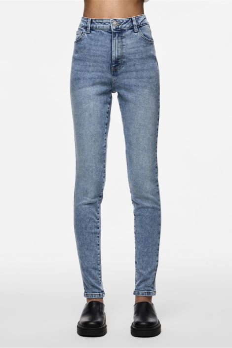 Pieces blauwe dames jeans