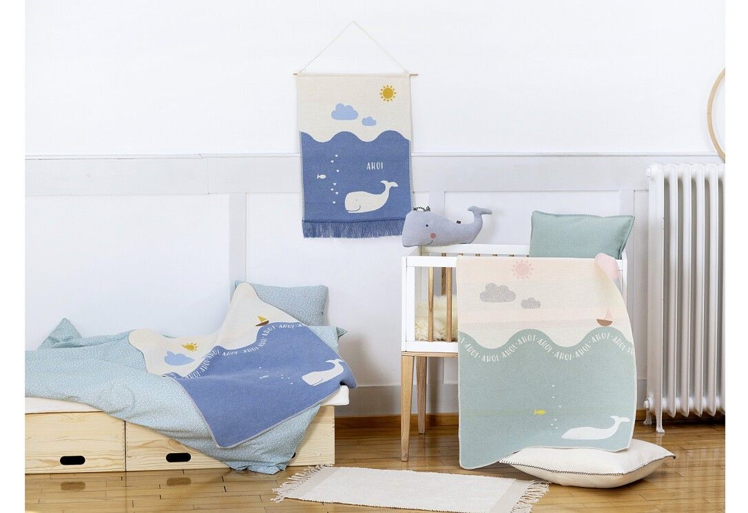FUSSENEGGER Babydecke Wal