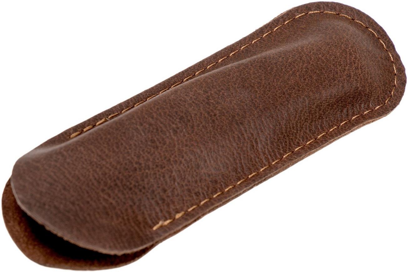 Le Thiers Gentleman zwart gepolijst buffelhoorn T9PCN zakmes by Fontenille Pataud