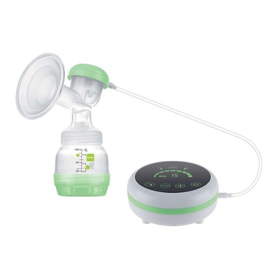 Tire-lait 2 en 1 électrique et manuel   Blanc/vert        de               Mam