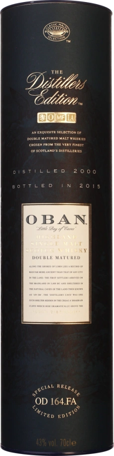 OBAN DISTILLERS EDITION 2000-2015 70CL