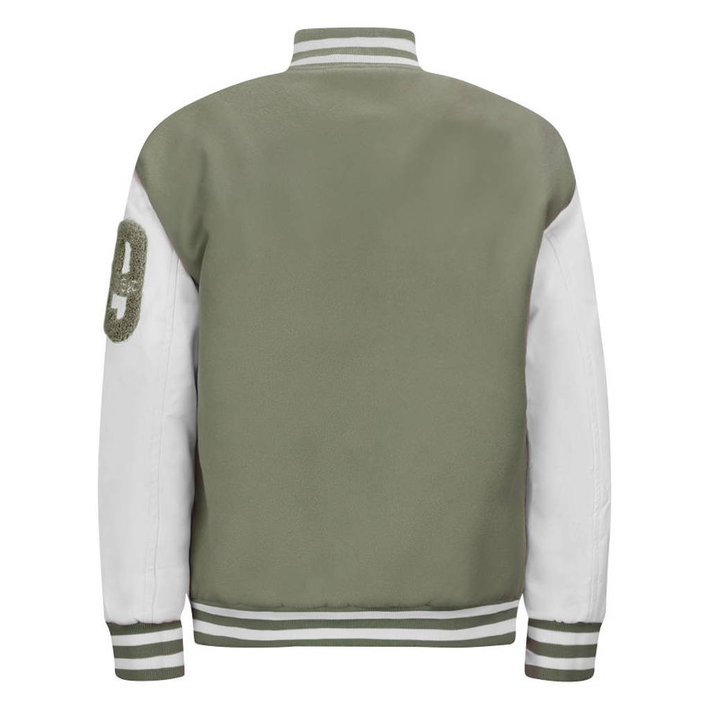 Retour Jeans bomberjack zomer Matteo groen/offwhite