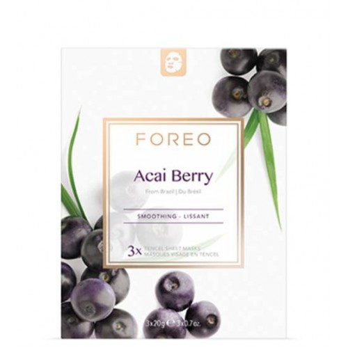 Foreo Máscara Tecido Açaí Berry 3x20g