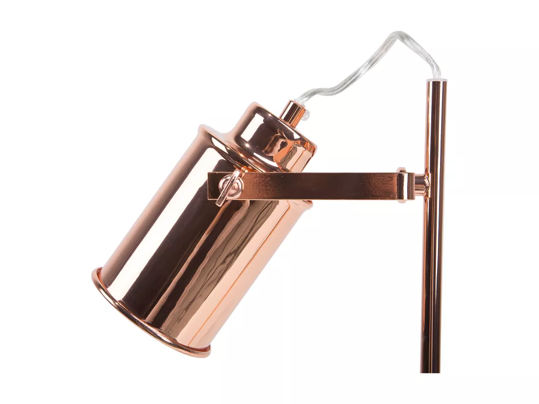 Lampe de bureau MUNDAKA Réglable Métal Cuivré