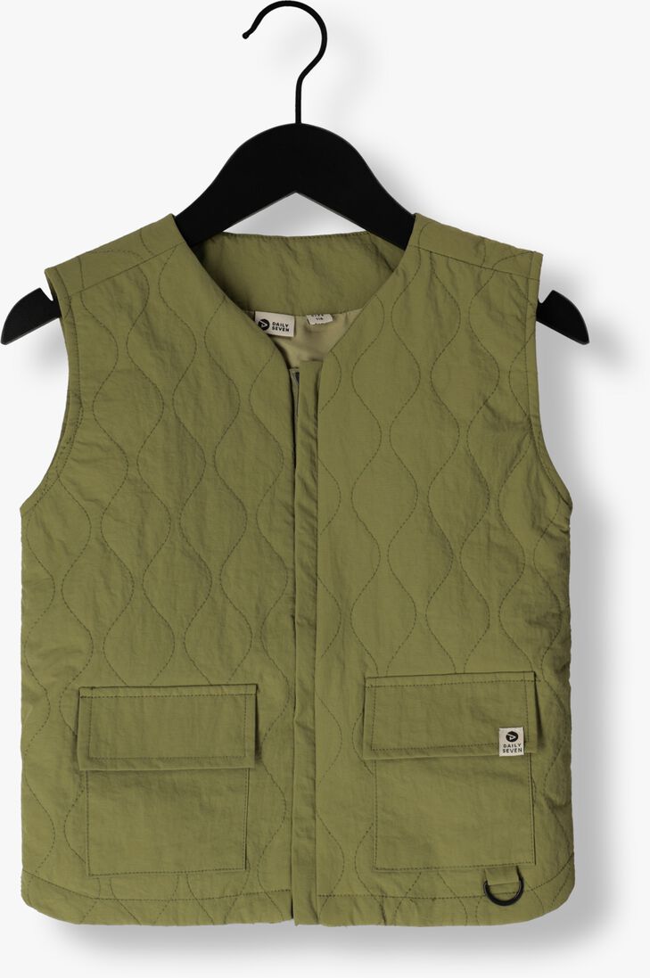 DAILY7 groene daily7 gilet bodywarmer daily seven