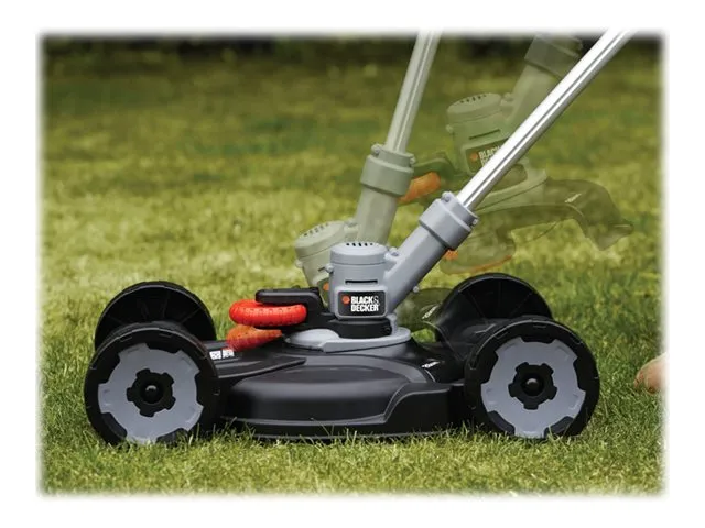 Black & Decker Strimmer STC1820CM-QW - Græstrimmer - ledningfri - 18 V - 7400 opm - 28 cm - inkl. 1x2Ah Batteri