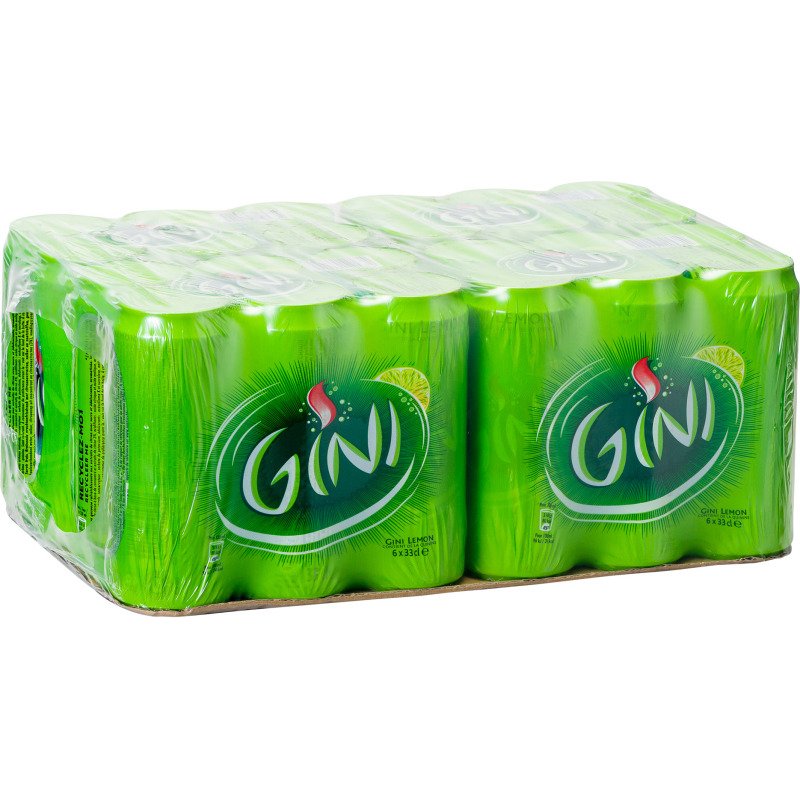 Gini lemon 33 cl - 24 canettes