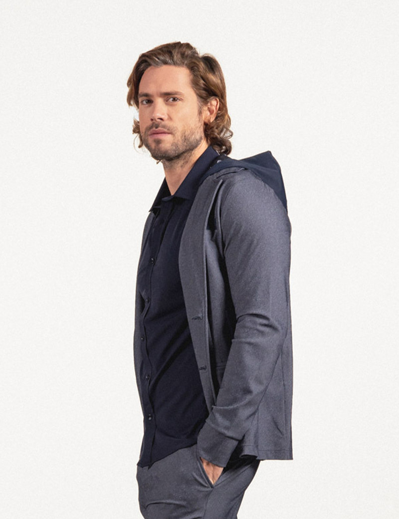 HBT ANDY HOOD HOMME DENIM