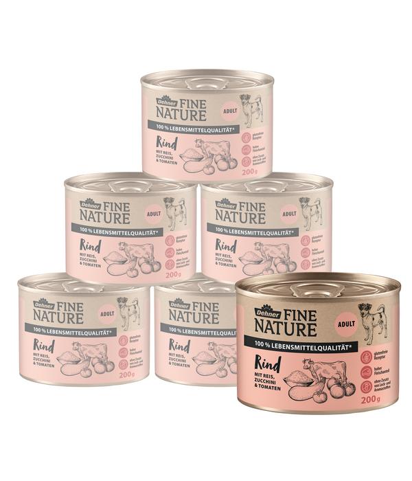 Dehner Fine Nature Nassfutter für Hunde
