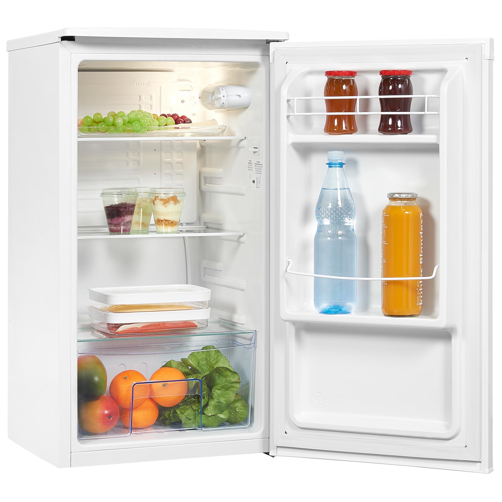 EXQUISIT Stand-Kühlschrank KS 85-V-091 F - weiß