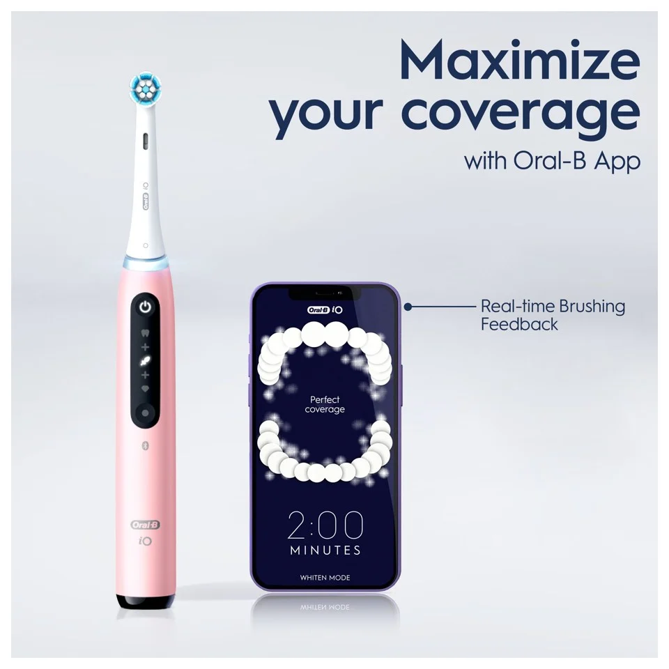 Oral-B - iO5s Blush Pink Elektrisk Tandbørste