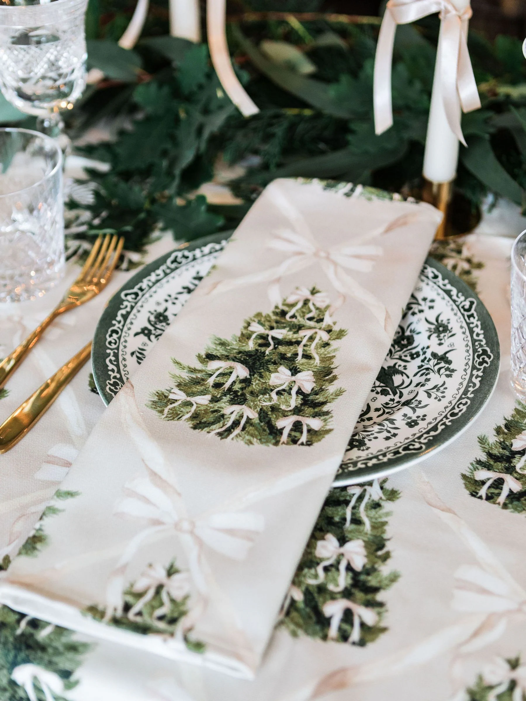 Avalon Home Set of 2 Forest Napkins