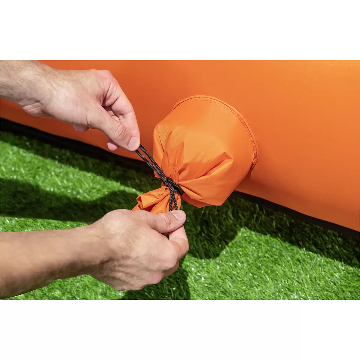 Leap & Play Mega Bouncer Bestway blau,orange