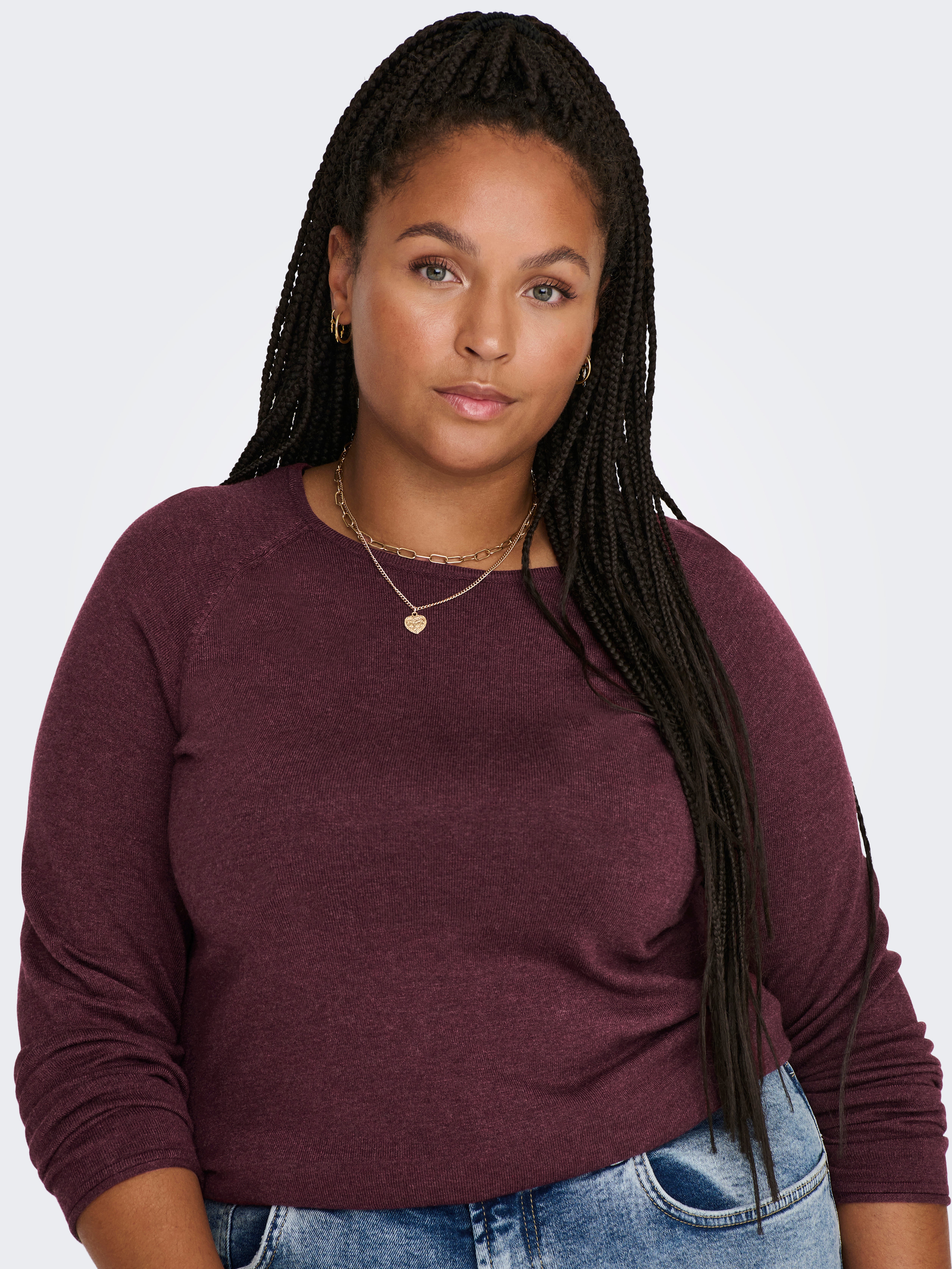 CARLADY Strickpullover Windsor Wine