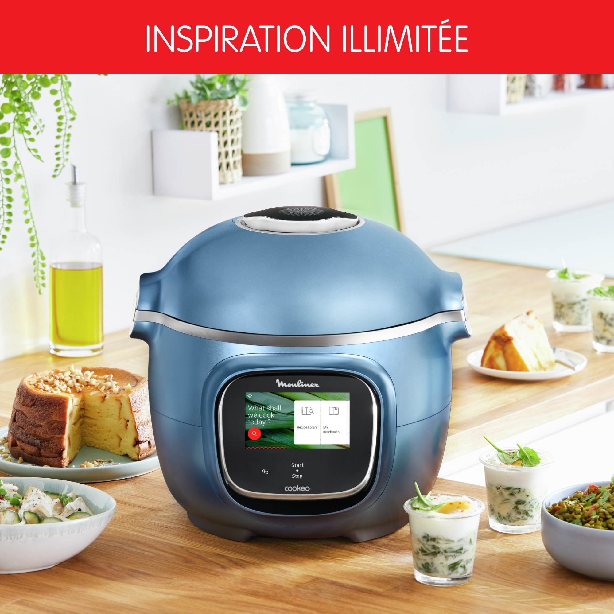 Cookeo Touch WiFi Recettes illimitées 6L