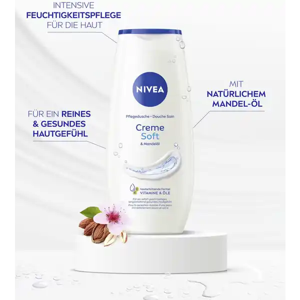 Pflegedusche Creme Soft & Mandelöl