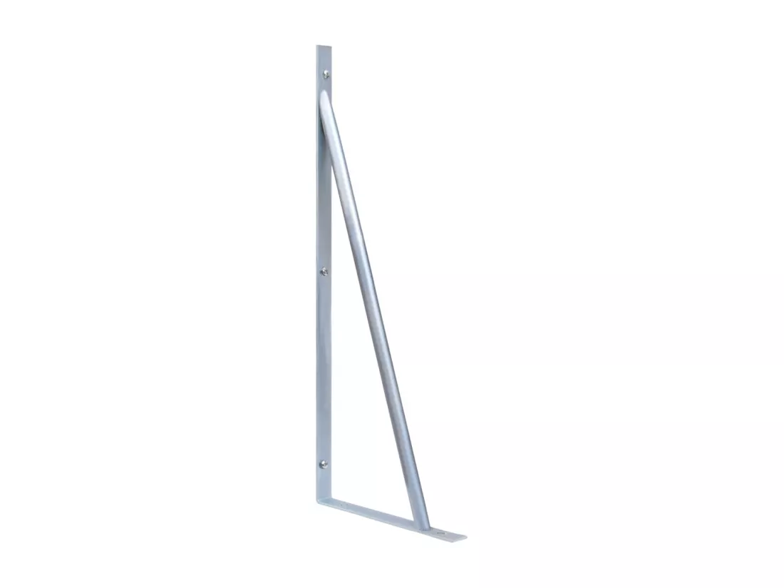 Supports pour poteau de clôture 2 pcs Acier galvanisé