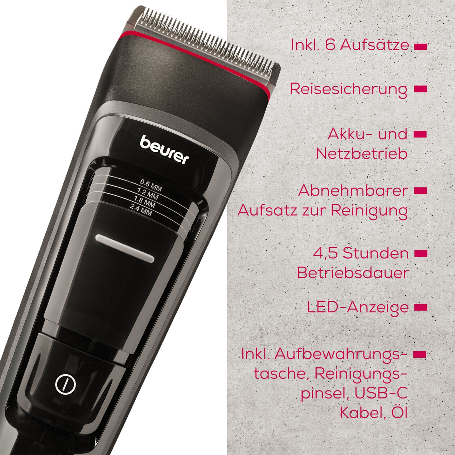 Beurer Haarschneider MN5X