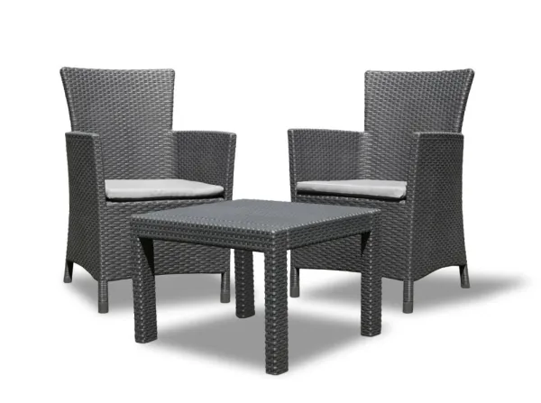 Allibert 216777, Grafit, 2 sæde(r), Flad, 7 mm, 59 cm, 59 cm