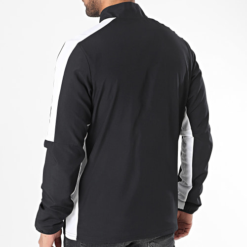 Veste Zippée A Bandes DR1710 Noir