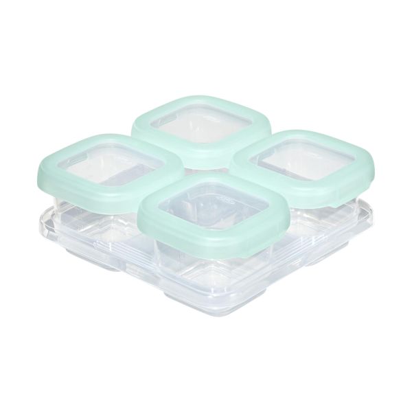 OXO Tot Vierdelige set diepvriesdoosjes (4x120 ml) - Opal