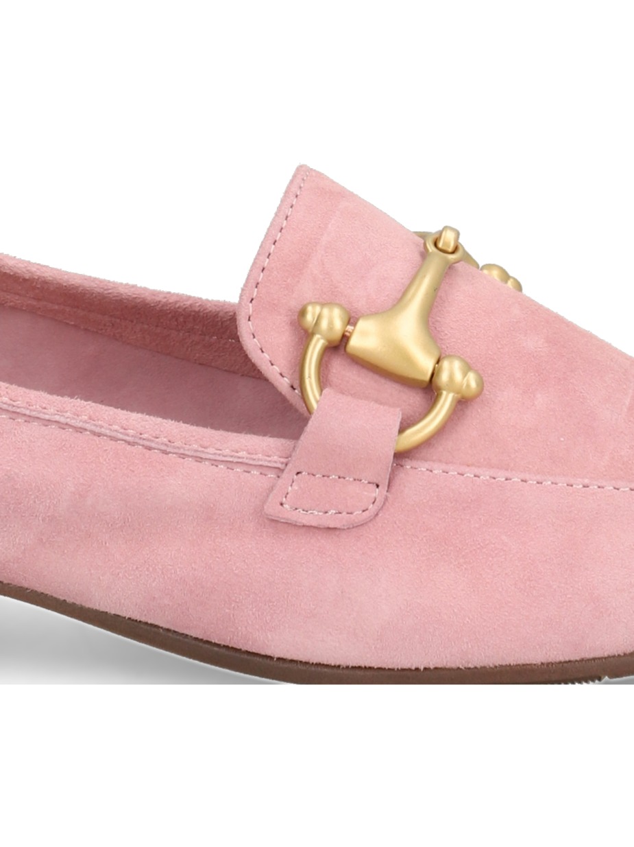 Veloursleder Slipper