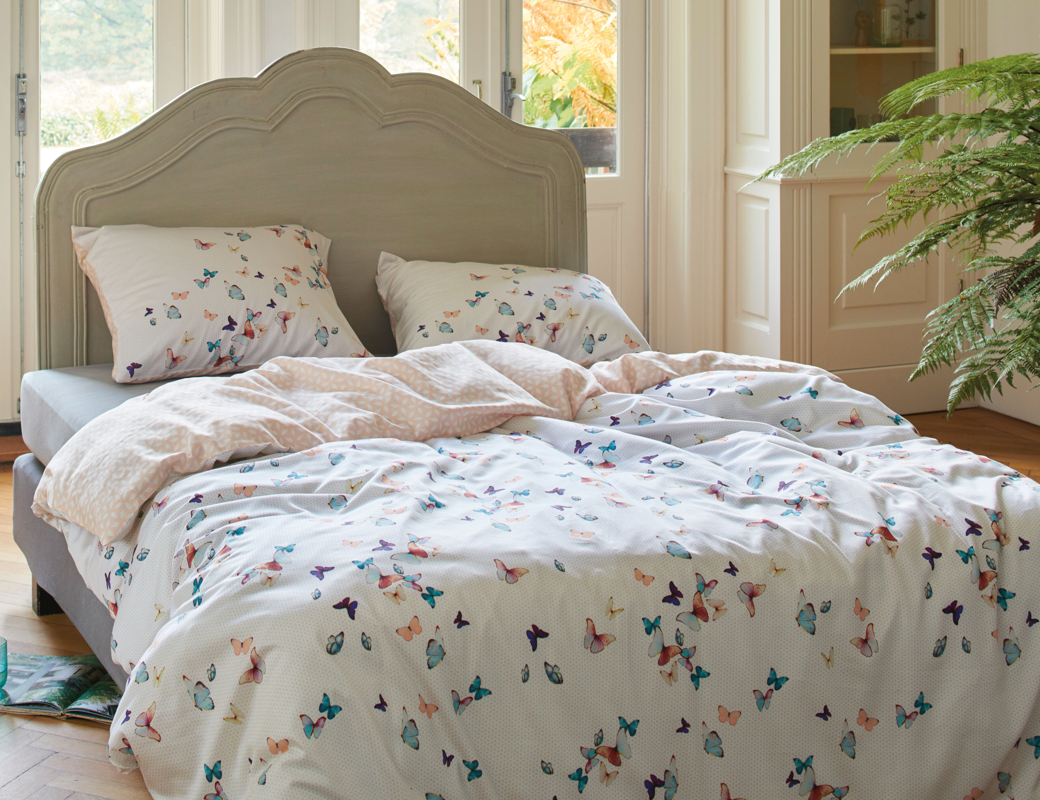 ESPRIT Bettwäsche Spring Butterflies mit bunten Schmetterlingen