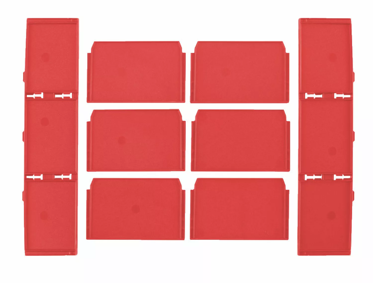 Milwaukee 4932479104 Verdelers voor Milwaukee Packout koffer met 3 lades