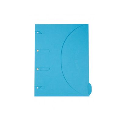 Smartfolder - Chemise à 3 rabats - bleu