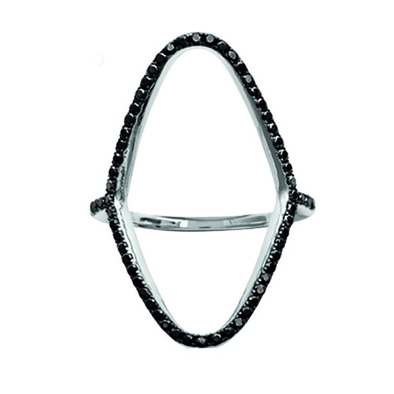 Bague Femme - Argent 925 - Oxyde de zirconium